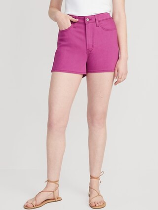 High-Waisted Wow Jean Shorts for Women -- 3-inch inseam | Old Navy (US)