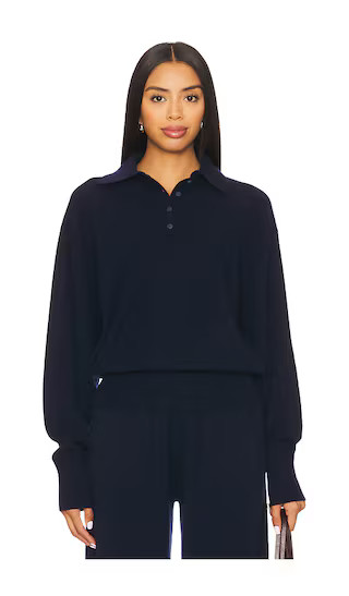 Hansen Wool Cashmere Sweater in Navy | Revolve Clothing (Global)