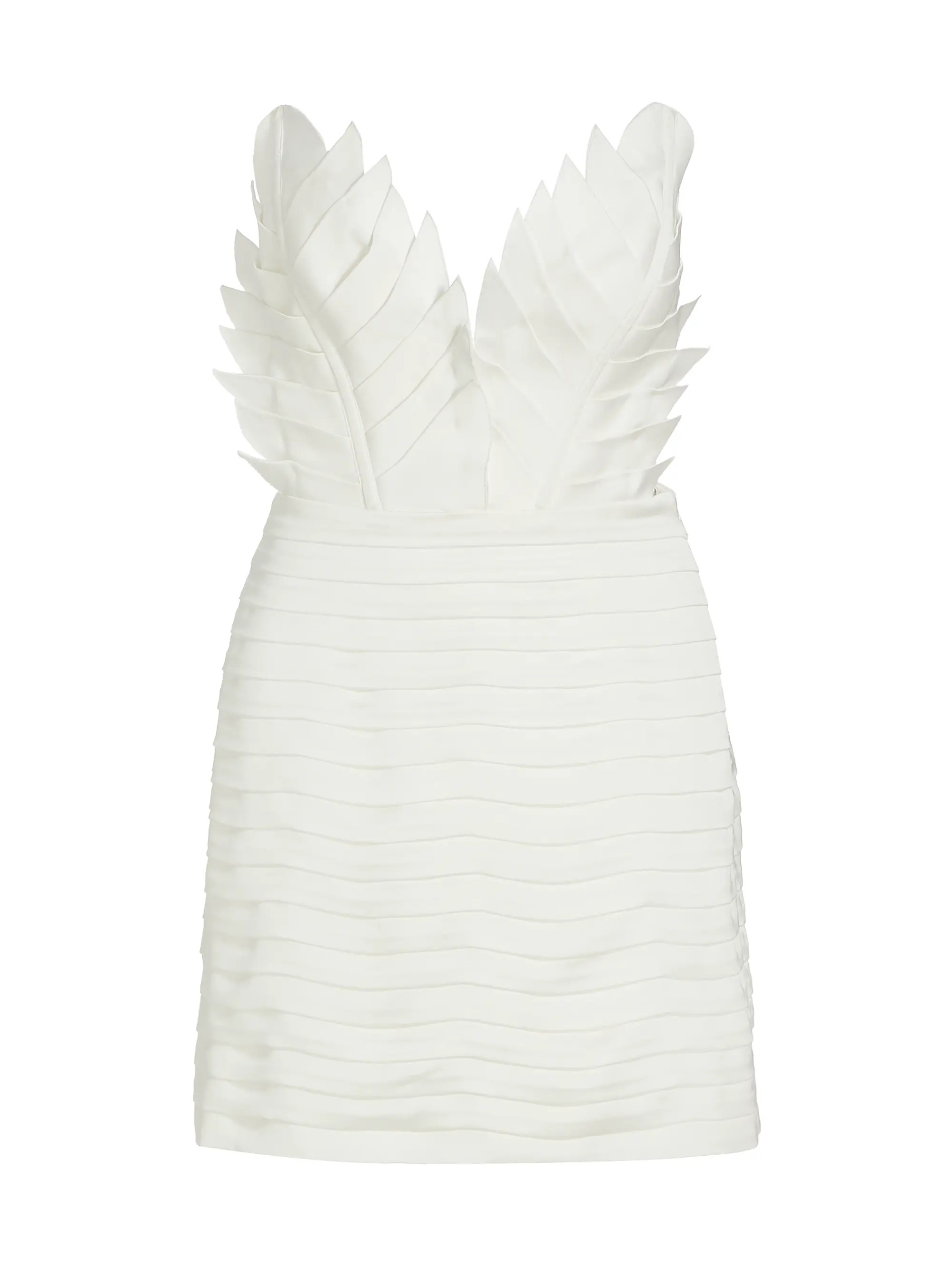 Letha Layered Leaf Minidress | Saks Fifth Avenue