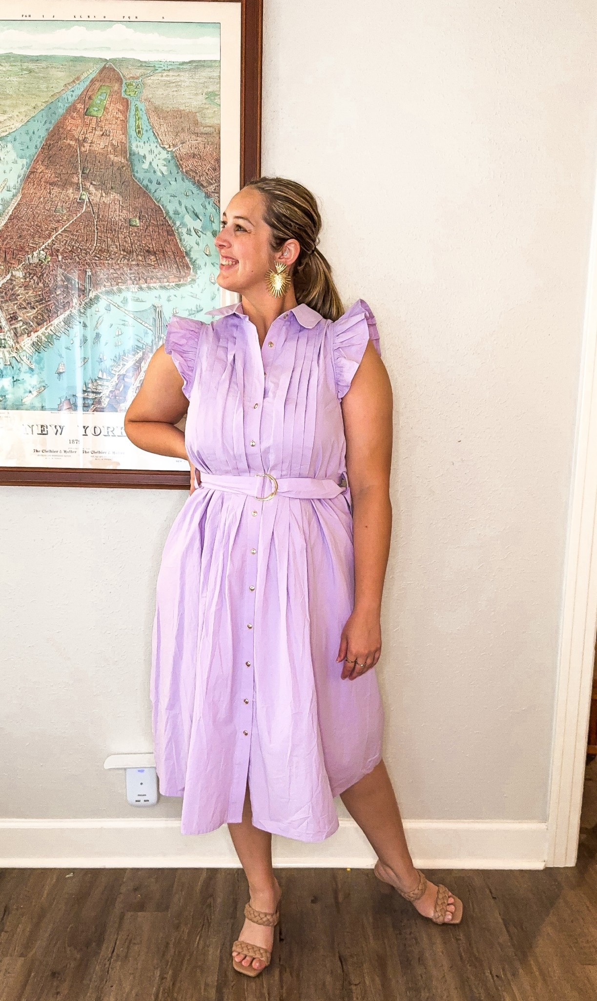 Amazon midi button up dress - comes in multiple color options, wearing a size large 

Classic style, coastal style, under $50 dress, midsize, size 12 style, size 10 outfit, outfit inspo, summer dress, fall transition dress, midi dress, affordable outfit, work outfit, effortless outfit, every day style 

#LTKWorkwear #LTKFindsUnder50 #LTKMidsize