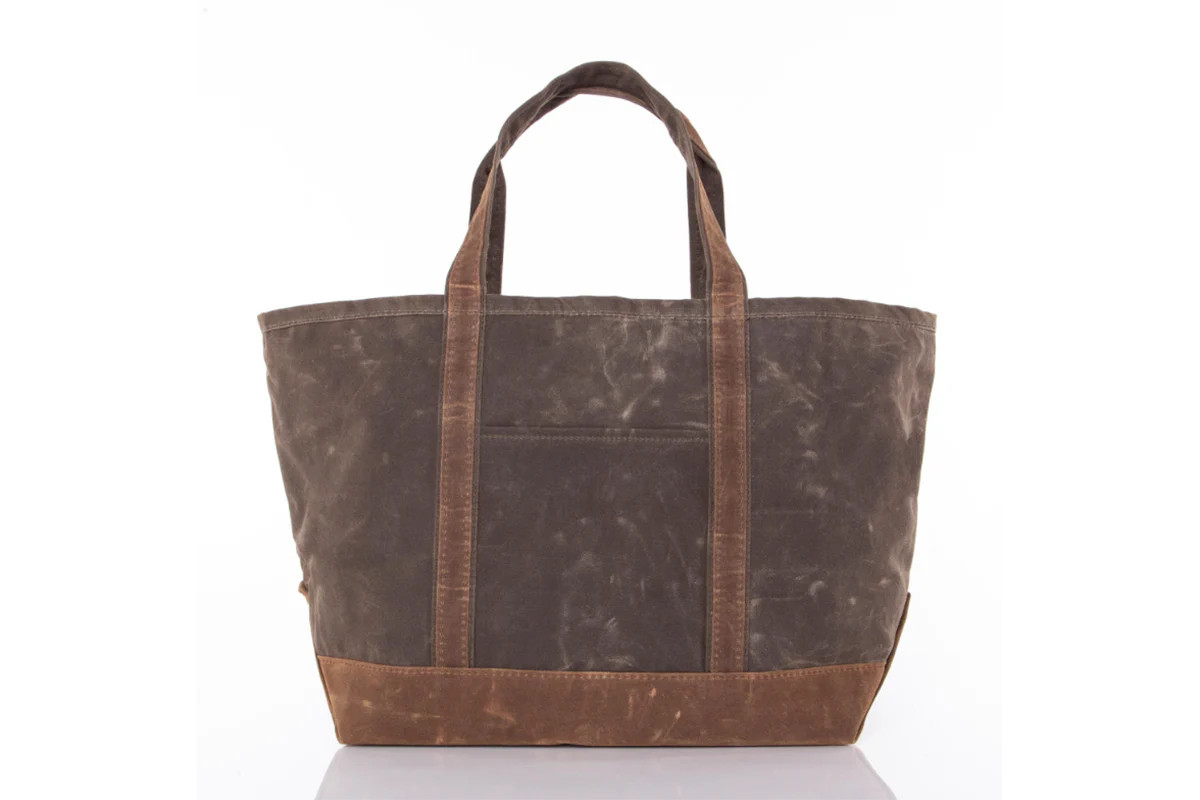 Waxed Large Classic Tote | Lucy's Market