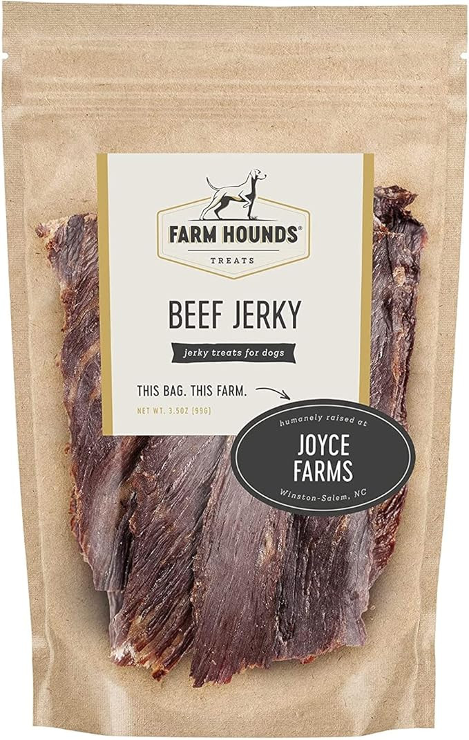 Farm Hounds - Beef Jerky - Premium Natural Jerky for Dogs - Made from 100% Humanely Raised Cattle... | Amazon (US)