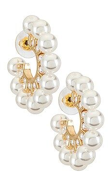 8 Other Reasons Cara Hoop Earring in Gold from Revolve.com | Revolve Clothing (Global)