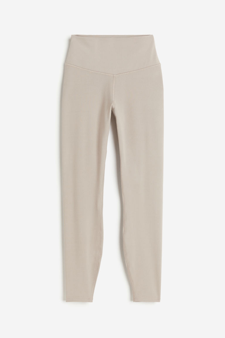 H & M - Sports leggings in SoftMove - Brown | H&M (UK, MY, IN, SG, PH, TW, HK)