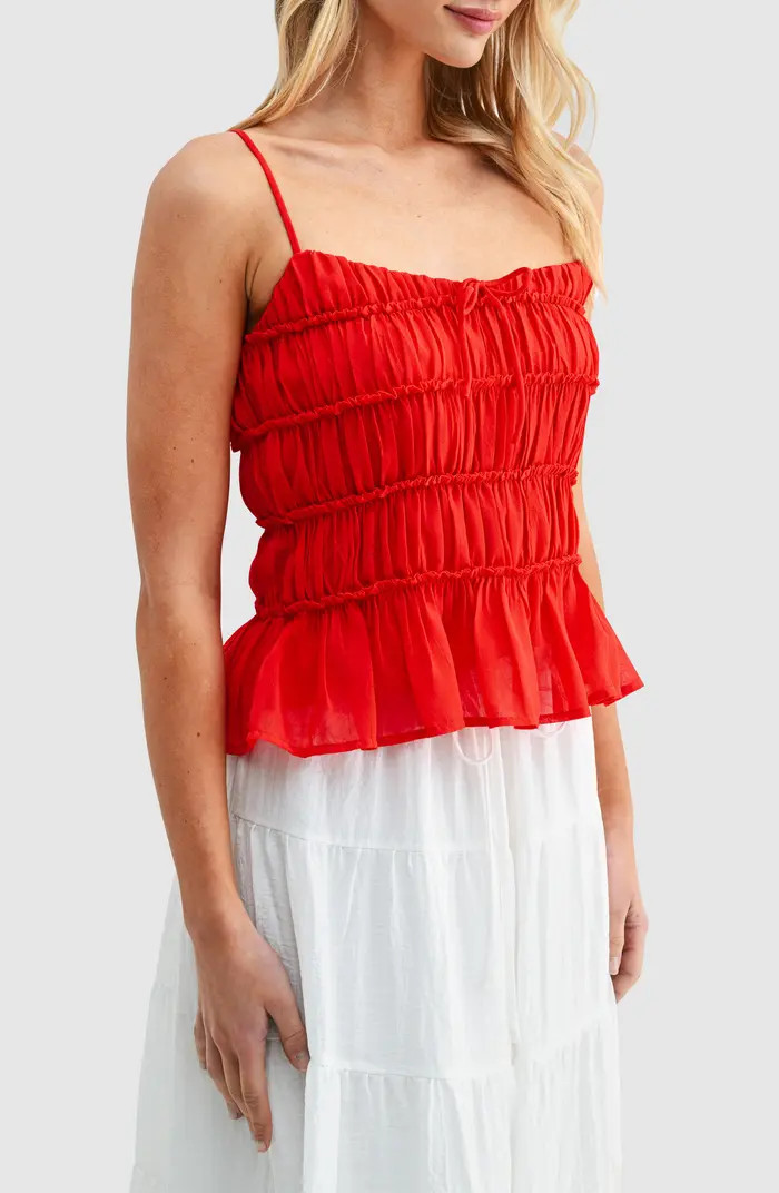 Sleeveless Peplum Top | Nordstrom