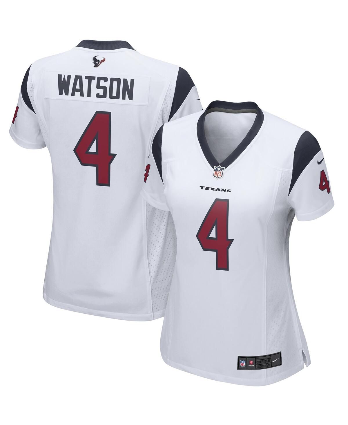 Women's Deshaun Watson Houston Texans Nike Women's Player Game Jersey - White | Macys (US)