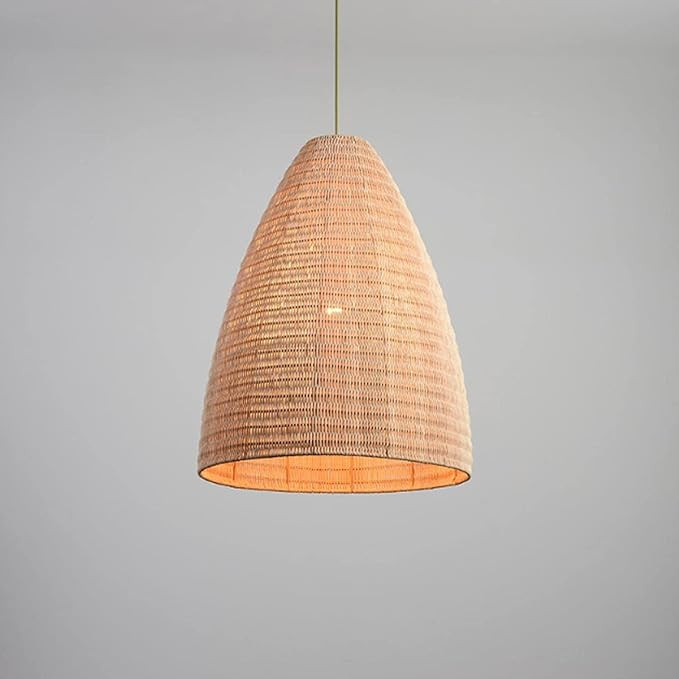 s Rural Handmade Lights Japanese Shop Decor s Handwoven Wicker Lantern Home Decor Dining Room Kit... | Amazon (US)