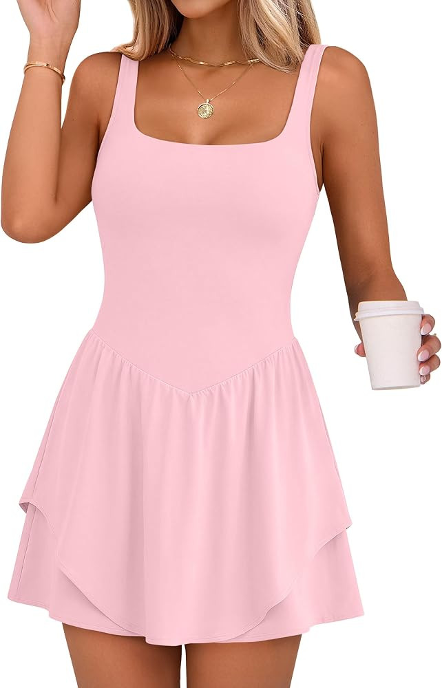 Caracilia Women Tennis Golf Dress with Pocket | Amazon (US)