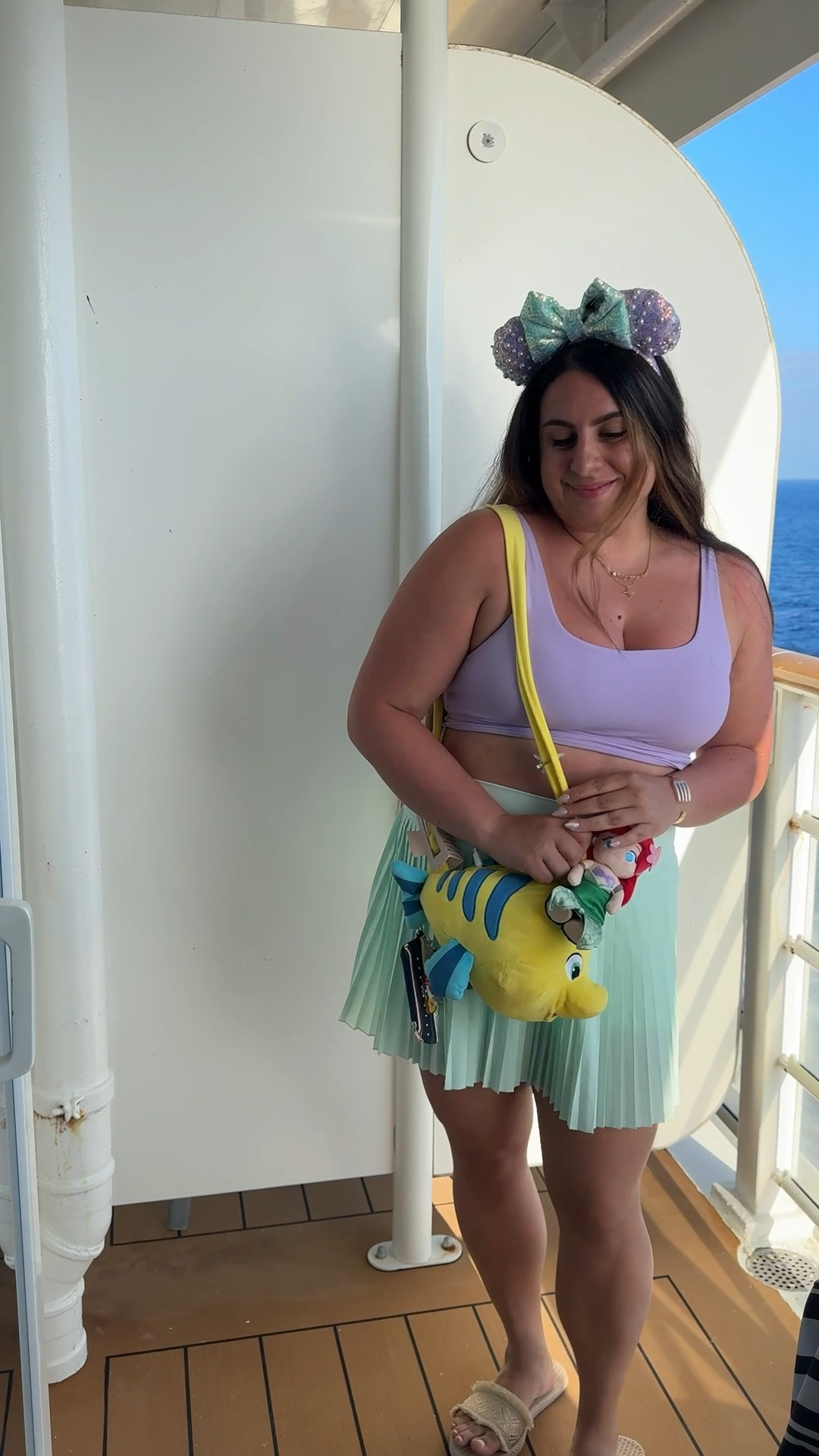 Ariel Disneybound - Disney Cruise Outfits #disneyoutfits #disneybound 

Ears: @dznygrl_earz 

#LTKStyleTip #LTKWatchNow #LTKSwim