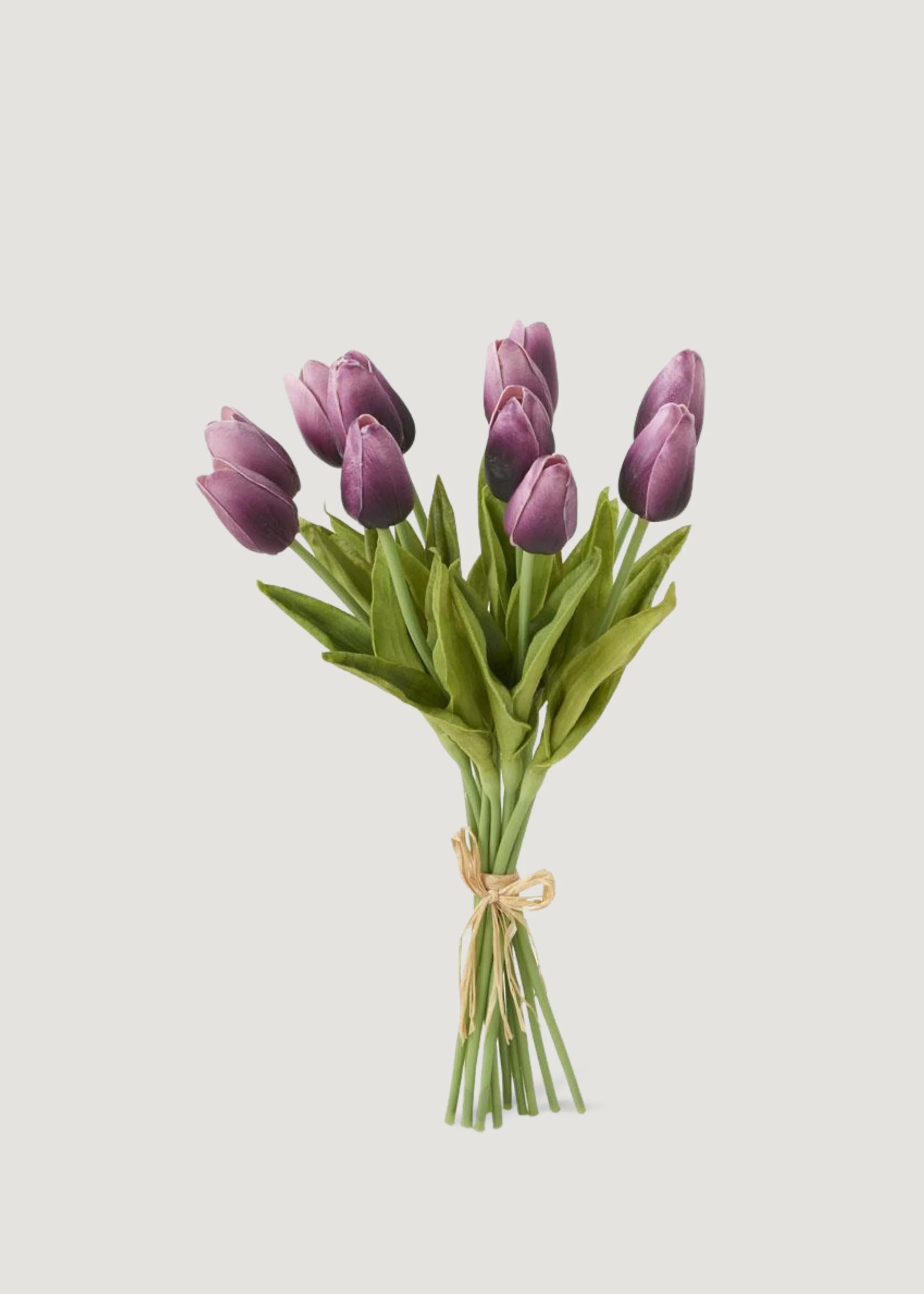 Mini Tulip Bundle in Purple | Artificial Real Touch Flowers | Afloral | Afloral