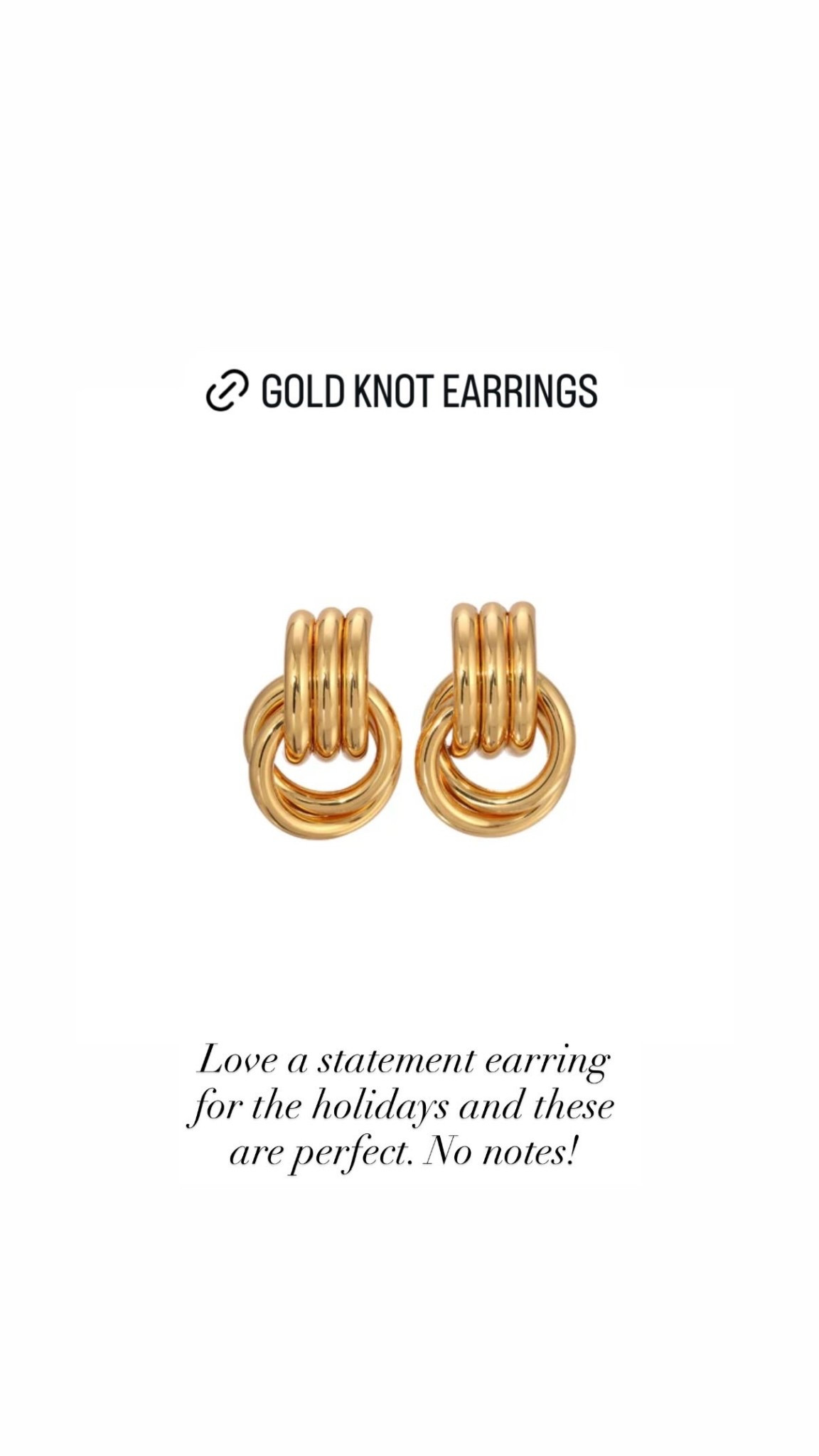 Love a statement earring for the holidays and these are perfect! 

#LTKHoliday #LTKStyleTip #LTKGiftGuide