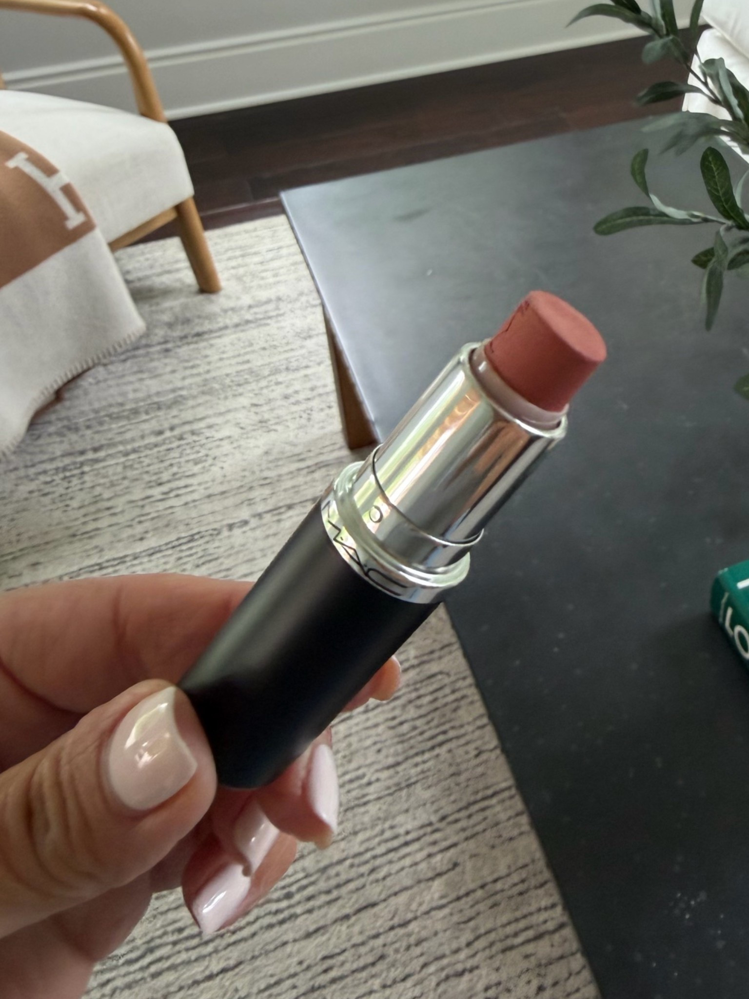 Favorite lip color from Mac cosmetics 
Kinda sexy 

On SALE!! $15 

Rita Salmo | beauty products | mac lipstick | sale alert

#LTKOver40 #LTKSaleAlert #LTKBeauty