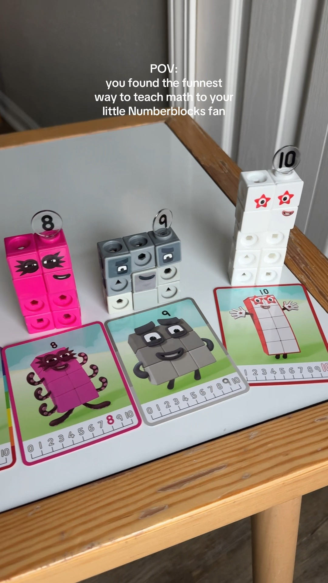 Such a fun hands-on way to practice counting, number recognition, matching, patterns & early math skills without it feeling like “school” at all. Perfect for little Numberblocks fans ✨

#hand2mind #numberblocks #homeschool #preschoolactivities

#LTKmomlife #LTKKids
