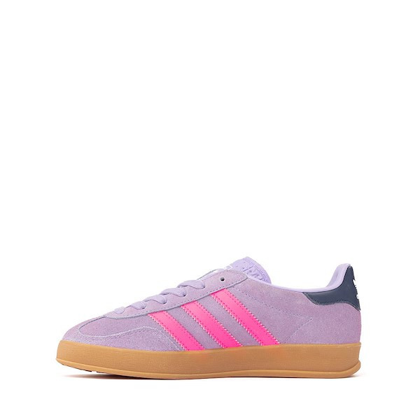 adidas Gazelle Indoor Athletic Shoe - Big Kid - Powder Plum / Lucid Pink / Gum | Journeys