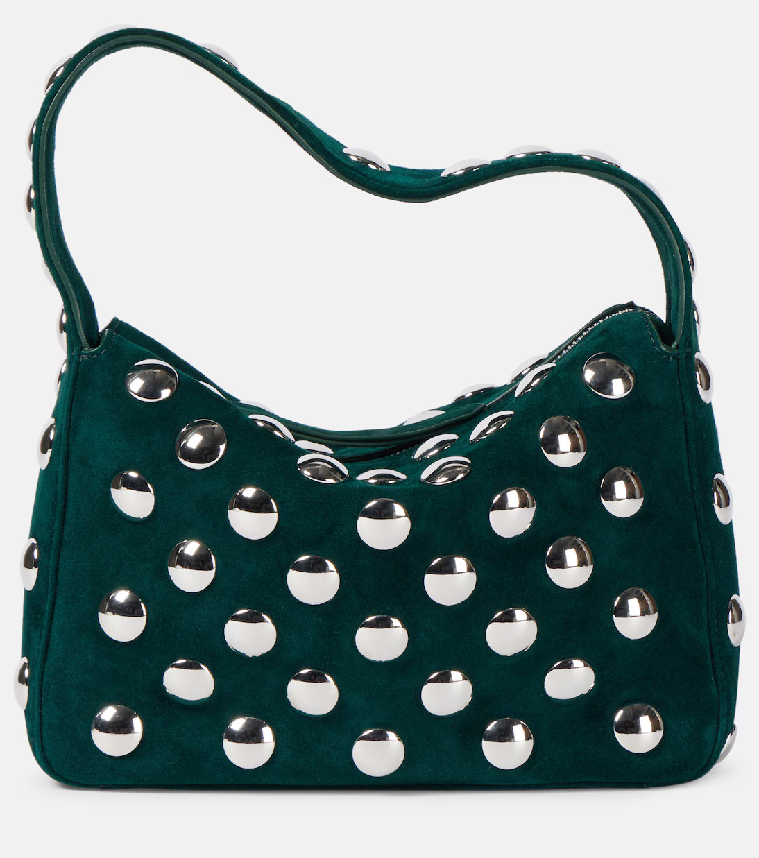 Elena Small studded suede shoulder bag | Mytheresa (US/CA)
