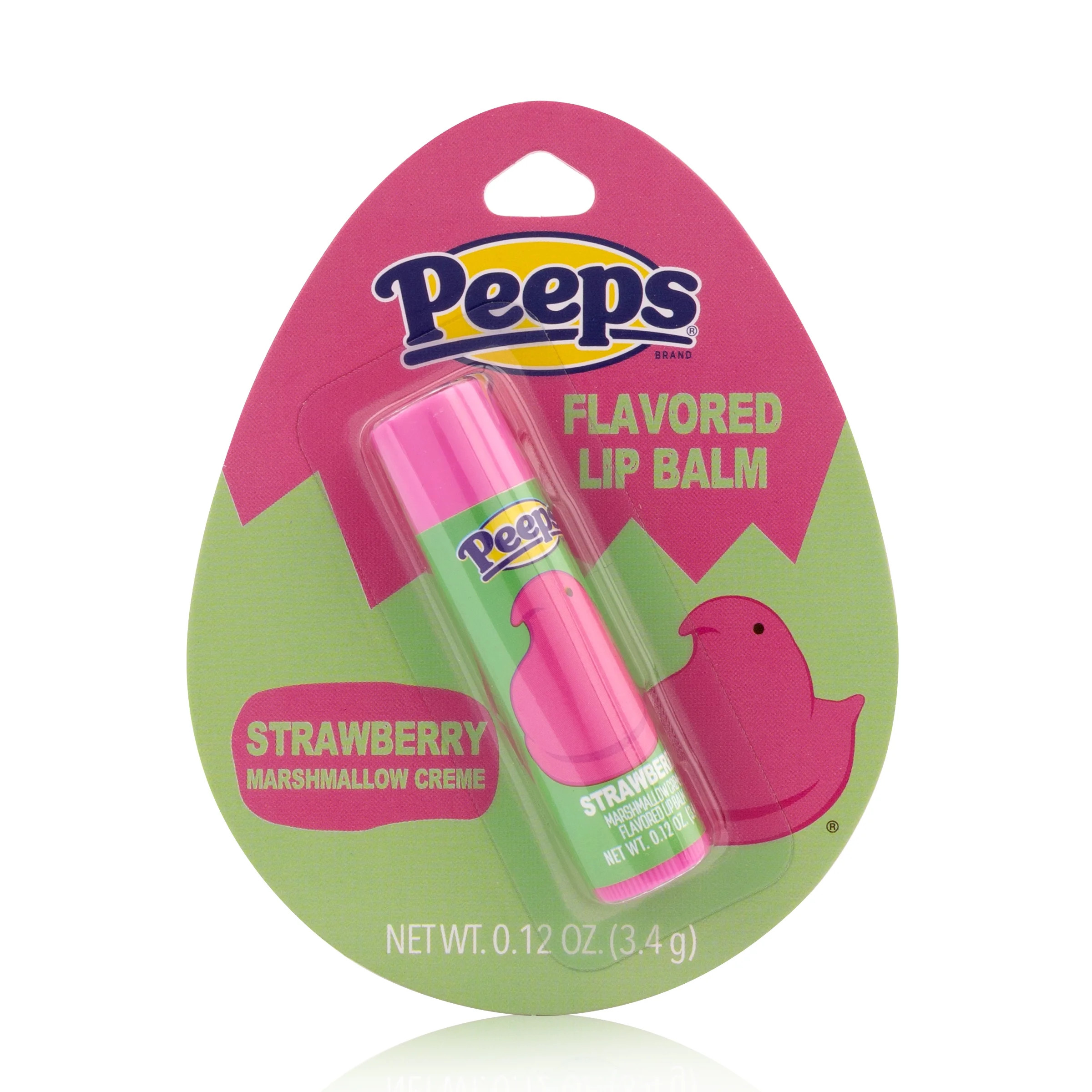 Peeps Lip Balm, Strawberry Marshmallow Crème Flavored, 3.4g | Walmart (US)