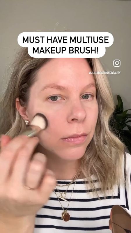 If you’re looking for a brush that does it all, this is the one you need! I use it for foundation, setting powder, cream blush/bronzer, cream highlighter and more! It truly is one of my most used brushes.

It’s the 109 brush from @thebkbeauty! Currently on sale with code: Mom24! Also sharing some of my other brush favorites!

Follow for more everyday makeup and share this with a friend 🤍

#makeupbrushes #makeupbrush #everydaymakeup #easymakeup

#LTKVideo #LTKGiftGuide #LTKBeauty