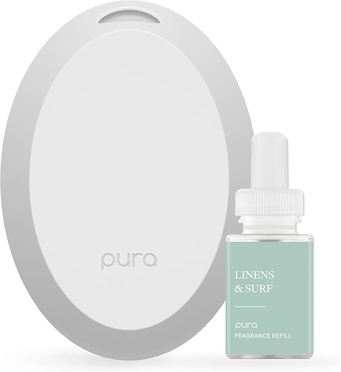 Pura Mini Smart Fragrance Diffuser for Small Spaces Adjustable Smart Home Device with LED Light &... | Amazon (US)