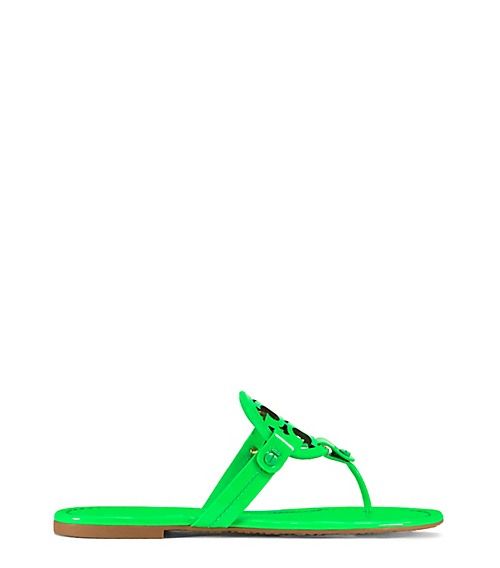 Tory Burch Miller Fluorescent Sandals, Patent Leather | Tory Burch US