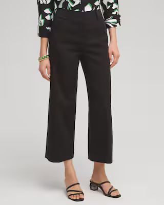 Cotton Sateen Cropped Pants | Chico's