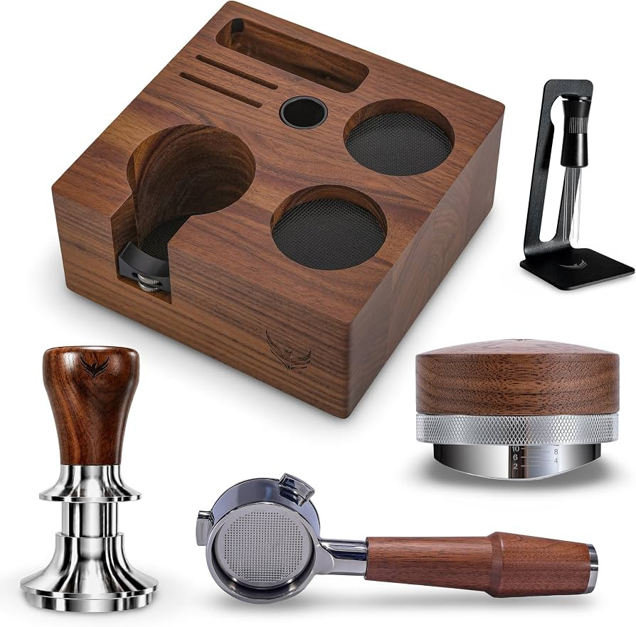 Breville Espresso Machine Accessories Kit 54mm Tamper Set Includes Bottomless Portafilter, Distri... | Amazon (US)
