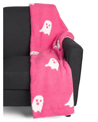 50x70 Feather Knit Ghost Throw | TJ Maxx