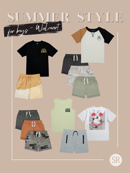 Cute and inexpensive boy style for summer! Love these neutral pieces from Walmart. | boys style, boys clothing, little boy clothing, Walmart finds, kids clothing, neutral boy clothing 

#LTKkids