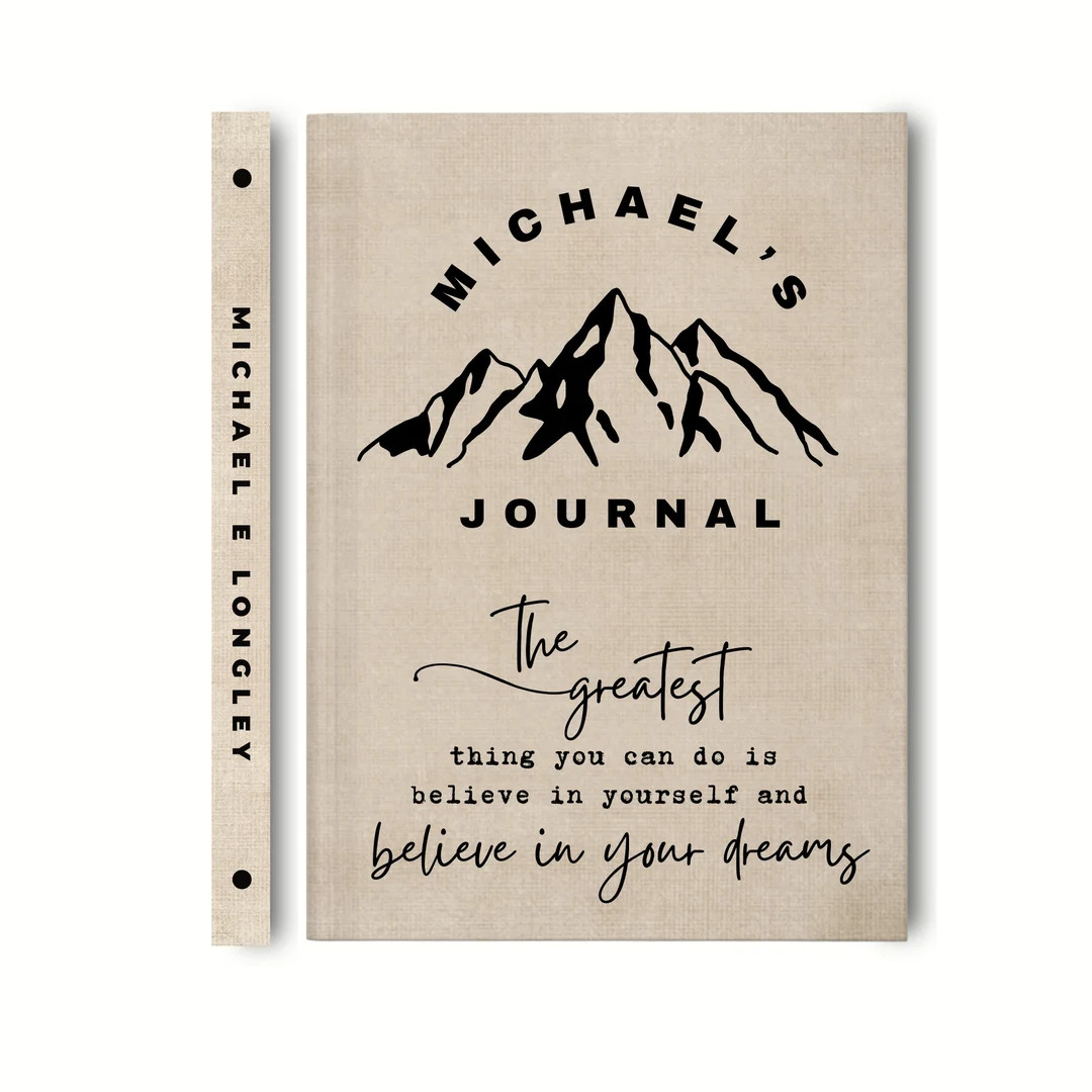 Teenage Boy Gifts Personalized Diary Journal, Nephew Gift From Aunt, Custom Name Notebook, Christ... | Etsy (US)