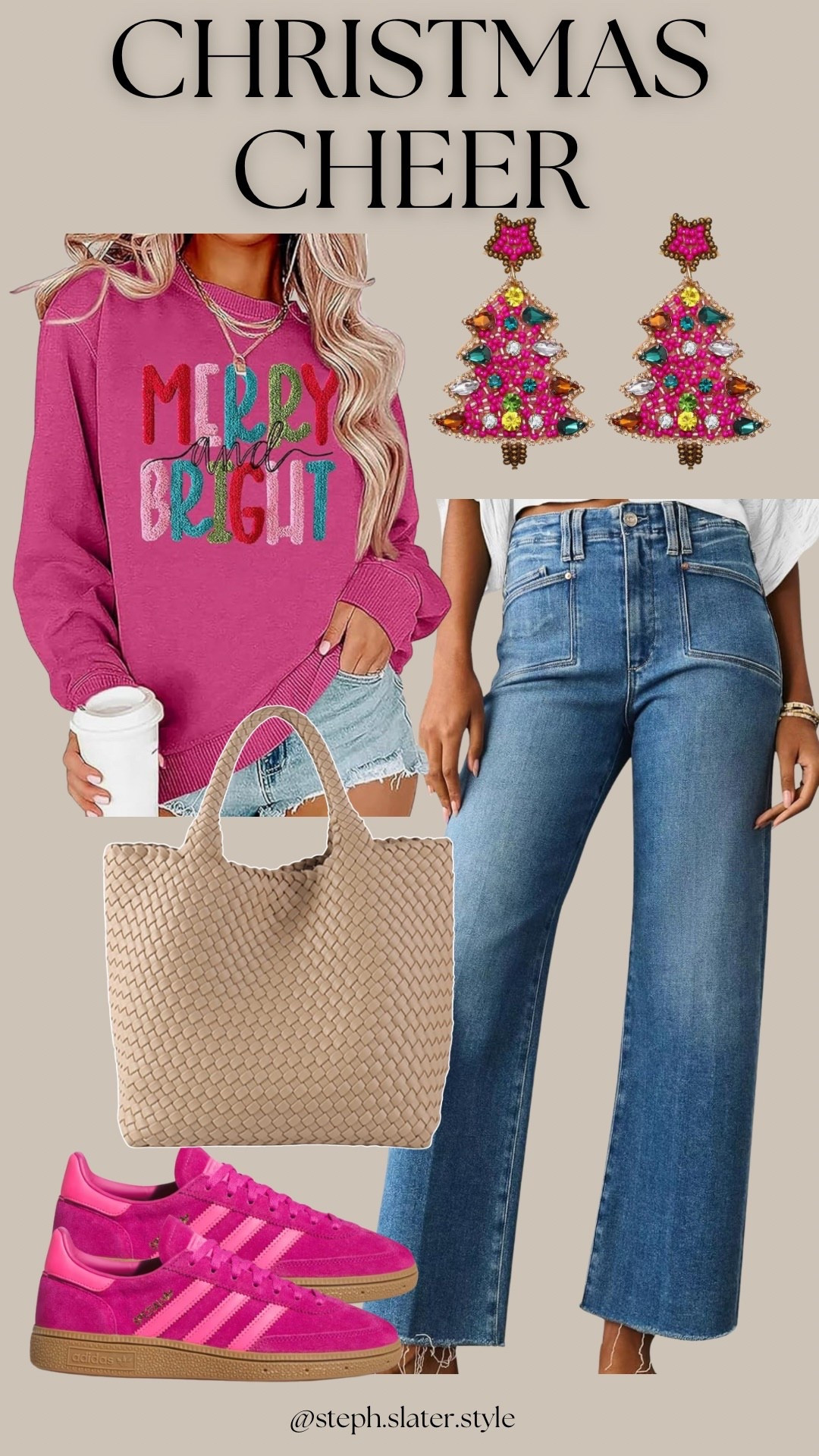 Pink and festive for the holiday season 🩷🎄

#LTKSeasonal #LTKStyleTip #LTKHoliday