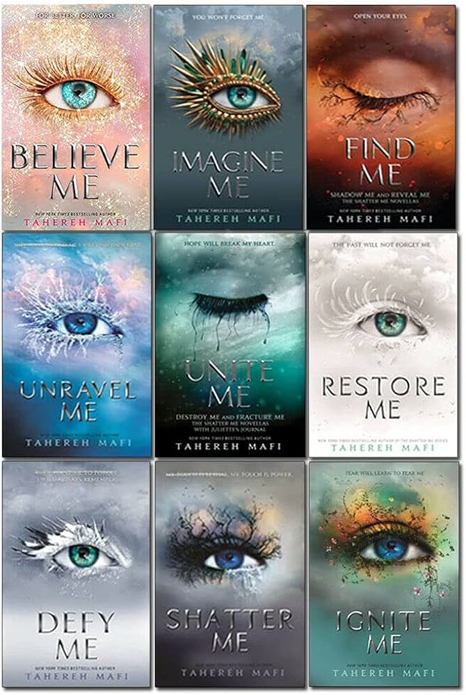 Shatter Me Series 9 Books Collection Set By Tahereh Mafi (Imagine Me, Find Me, Unravel Me, Unite ... | Amazon (UK)