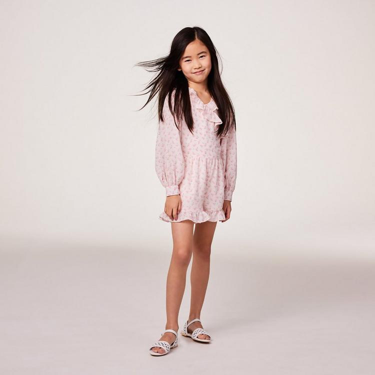 Floral Ruffle Trim Romper | Janie and Jack