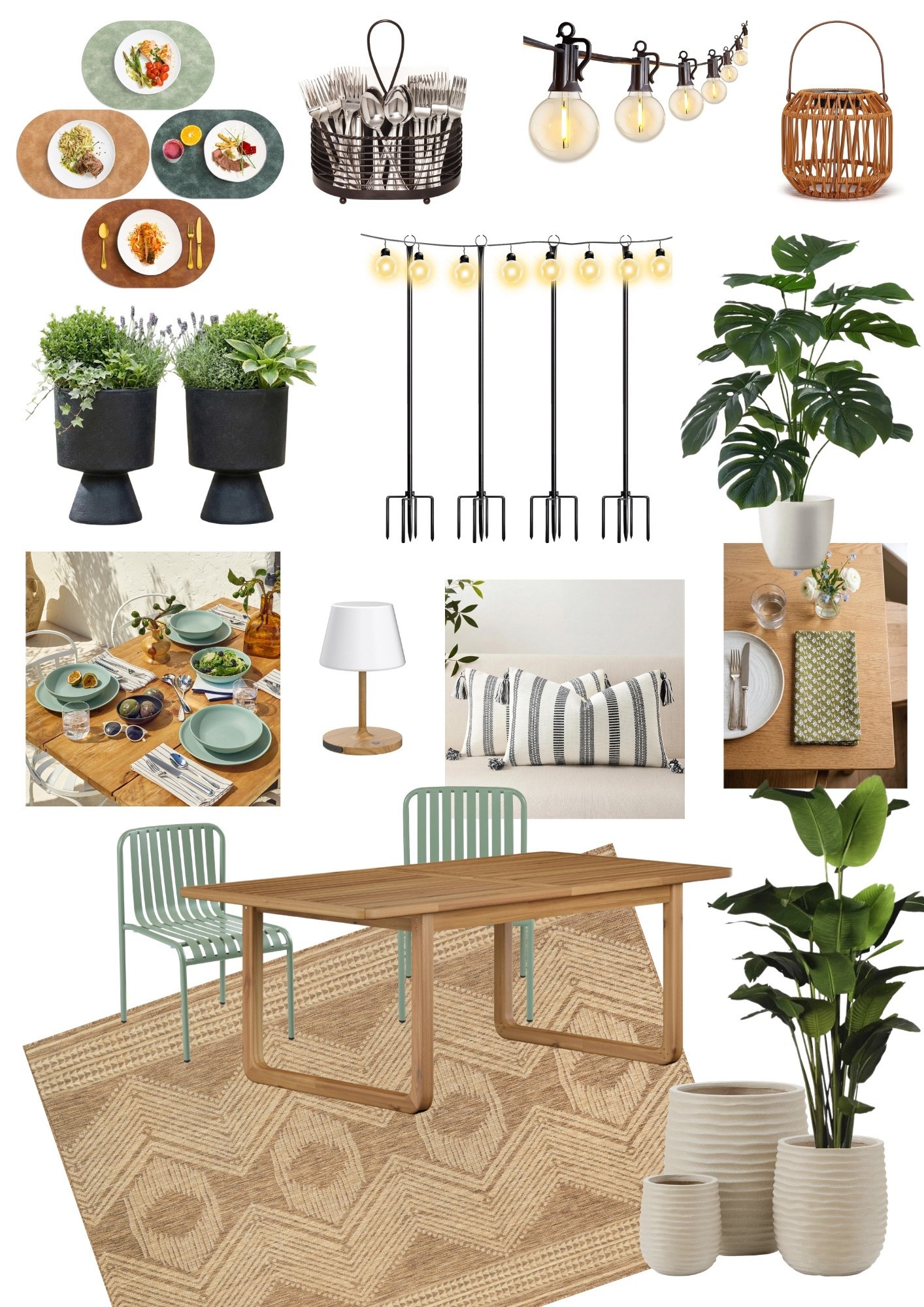 Transitional outdoor dining room inspo!

#LTKHome