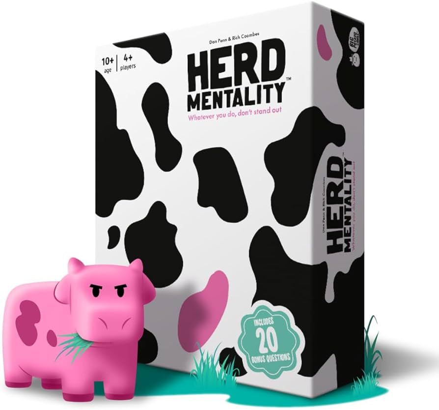 Herd Mentality Board Game: The Udderly Hilarious Family Game | Fun for The Whole Family | 4-20 Pl... | Amazon (US)