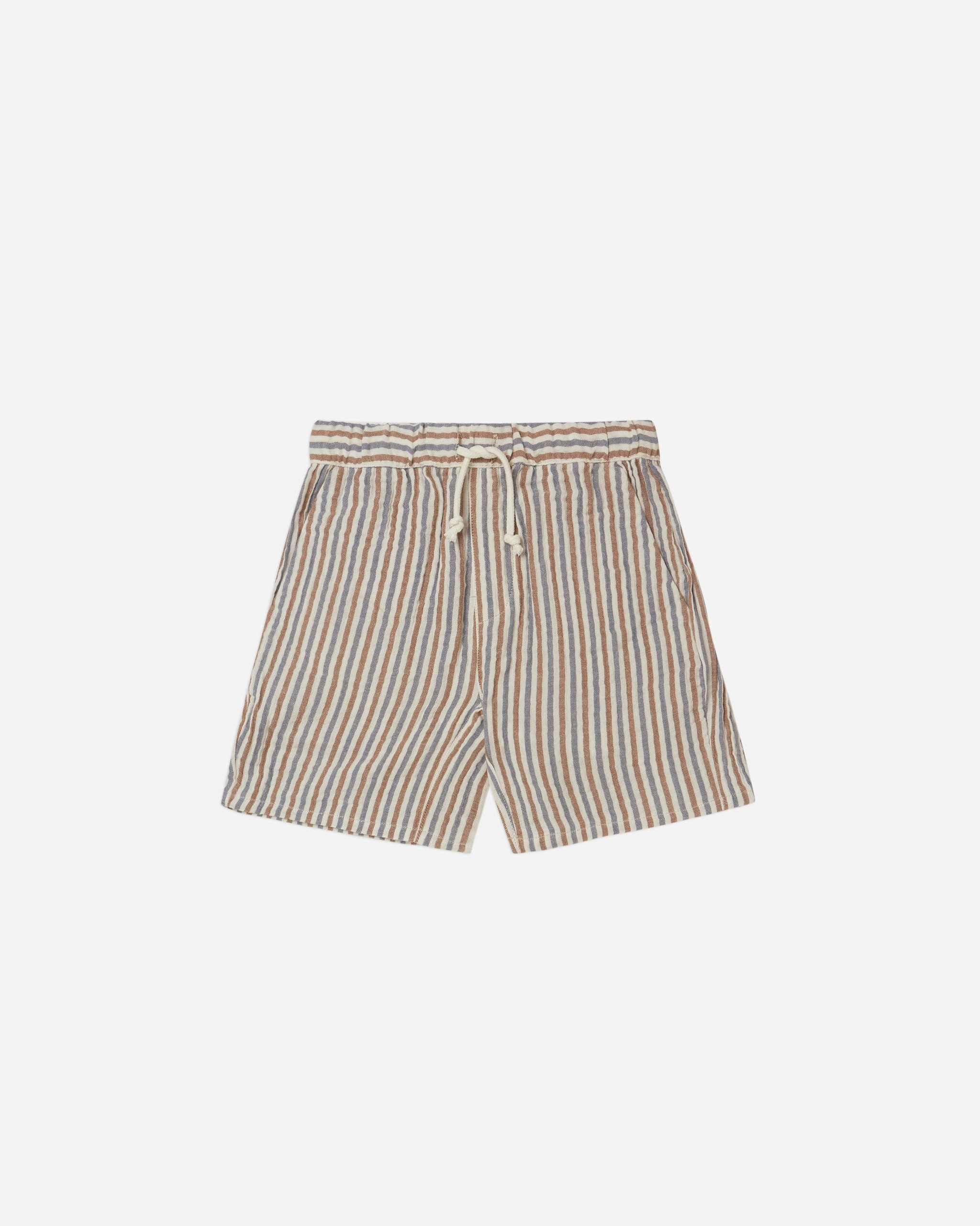 bermuda short | nautical stripe | Rylee + Cru