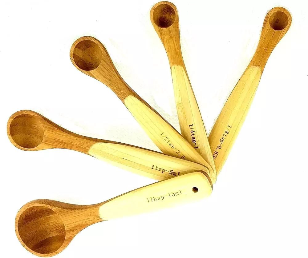 Wood Measuring Cups and Spoons Set … curated on LTK