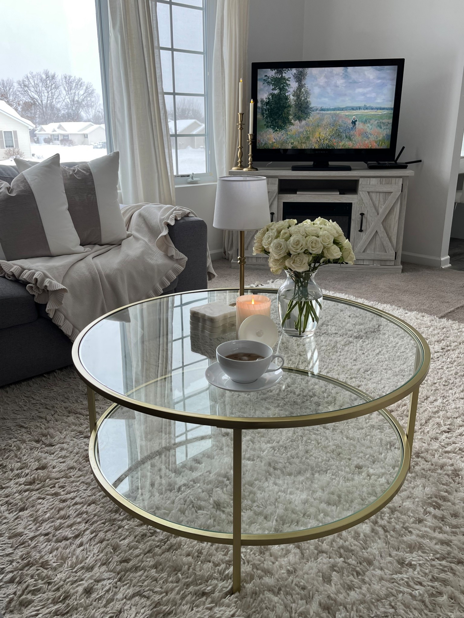 Slow & cozy mornings at home ☕️🤍

Living room, coffee table, entertainment center, console table, couch, home decor, amazon home decor, candles, neutral decor 

#LTKHome