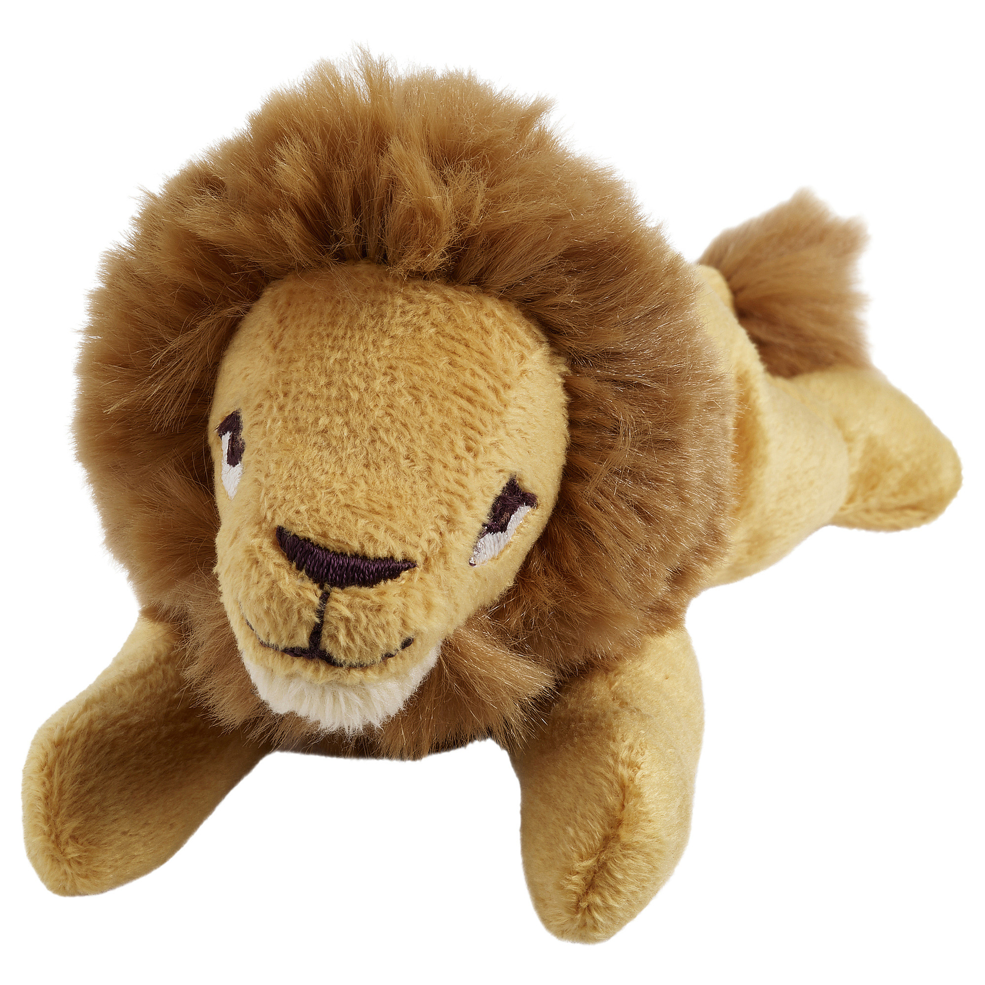 DJUNGELSKOG Soft toy, mini/lion, 5 " | IKEA US