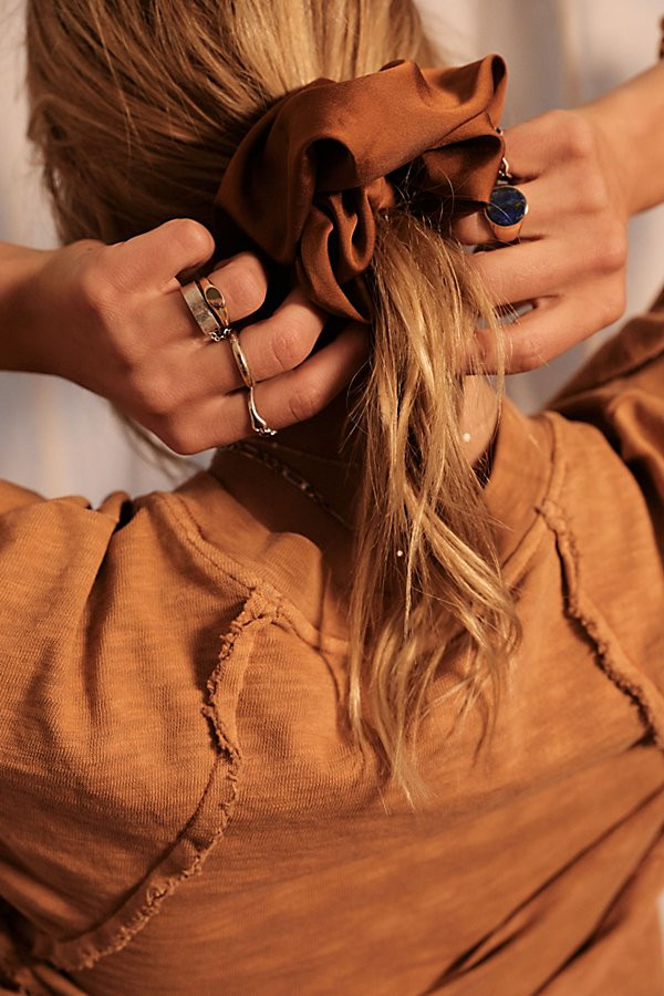 Super Scrunchie by Free People, Rust, One Size | Free People (Global - UK&FR Excluded)