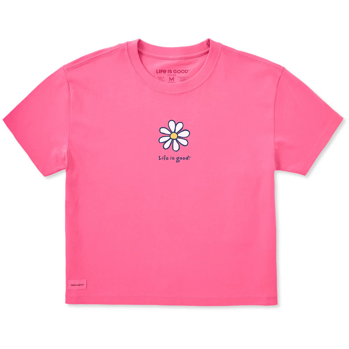 Women's LIG Daisy Short Sleeve Crusher Boxy Tee | Life is Good