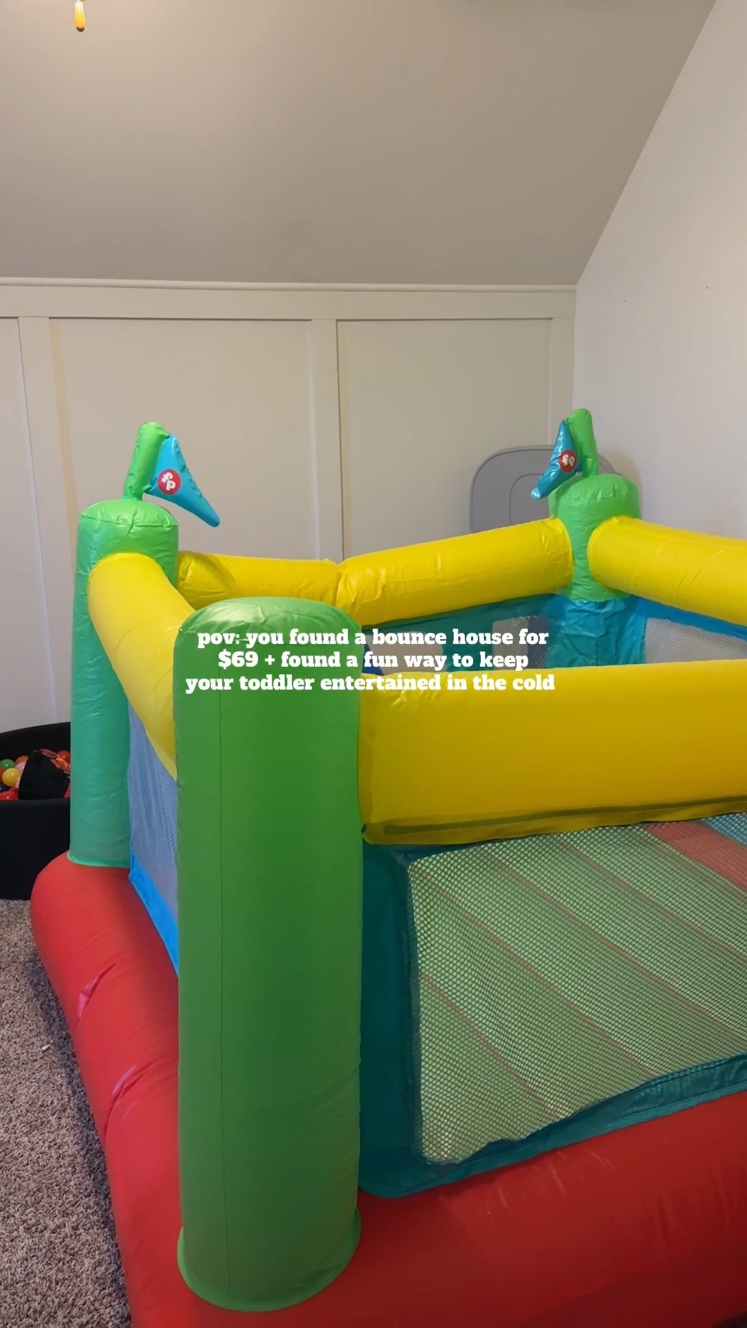 bounce house under $70 !!! Playroom favorites 

#LTKKids