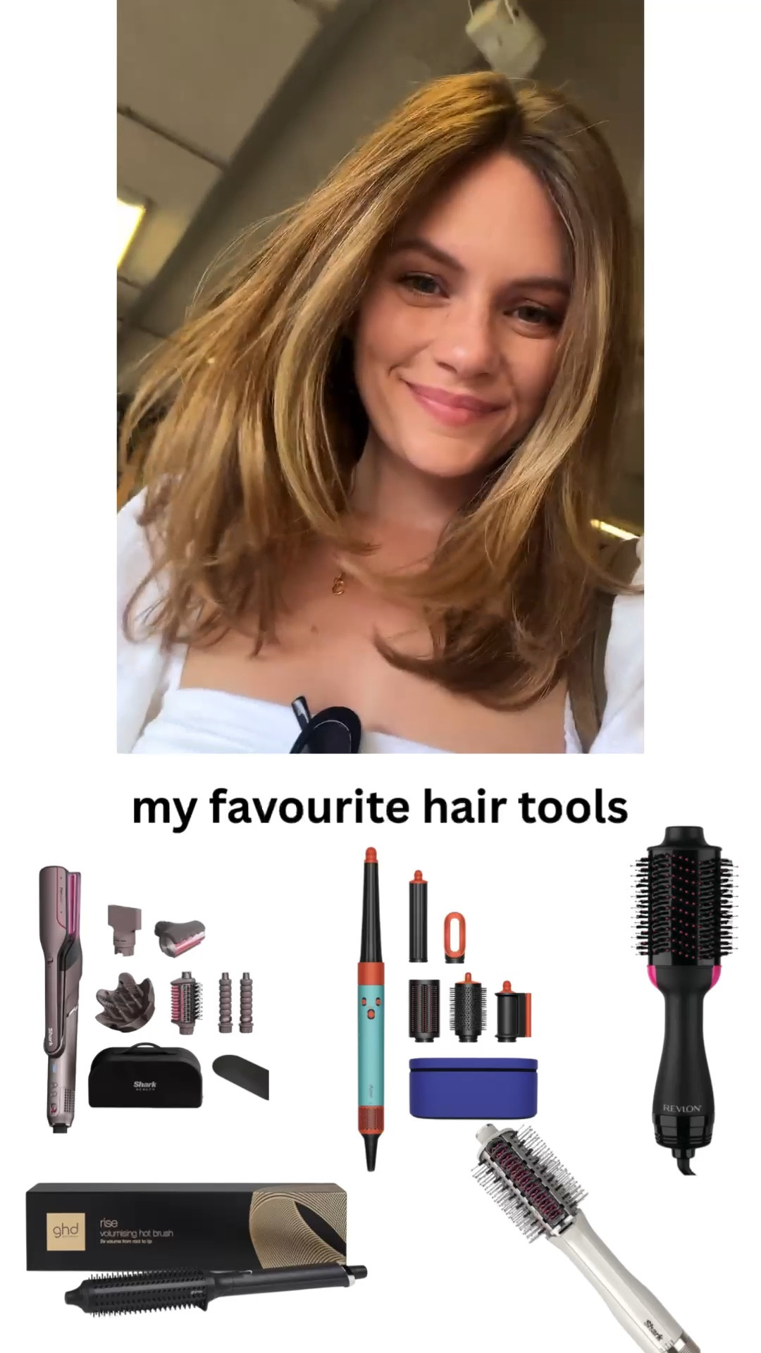 #LTKxAmazon hair tools favourites - Dyson - shark - revlon - ghd 