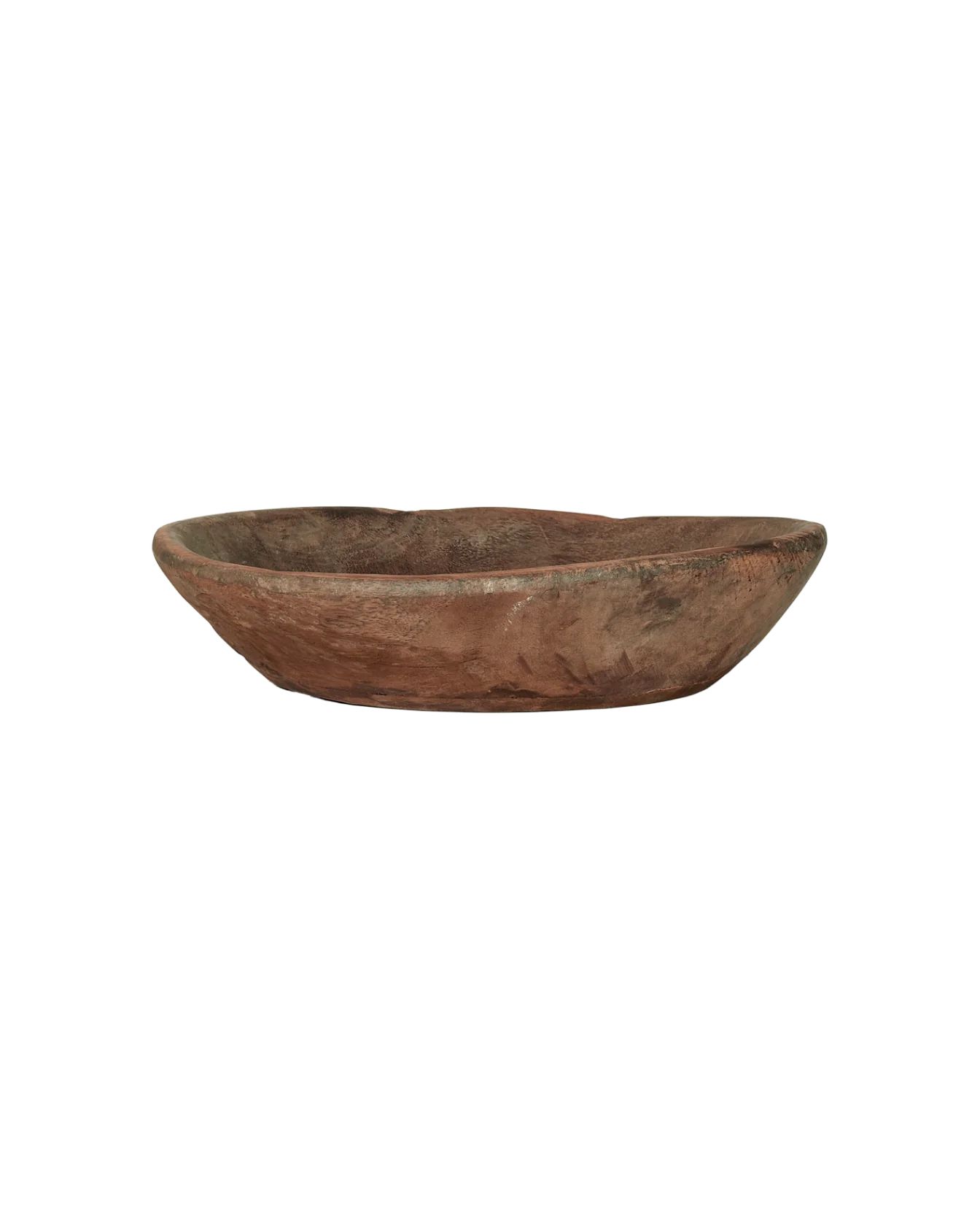 Vintage Wood Bowl - Natural from India | Olive Ateliers