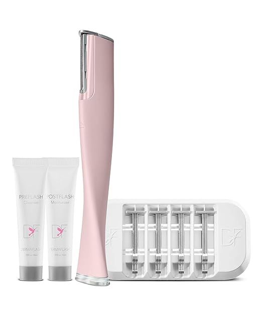 DERMAFLASH – LUXE Device – Exfoliating, Hair Removal (Icy Pink) | Amazon (US)