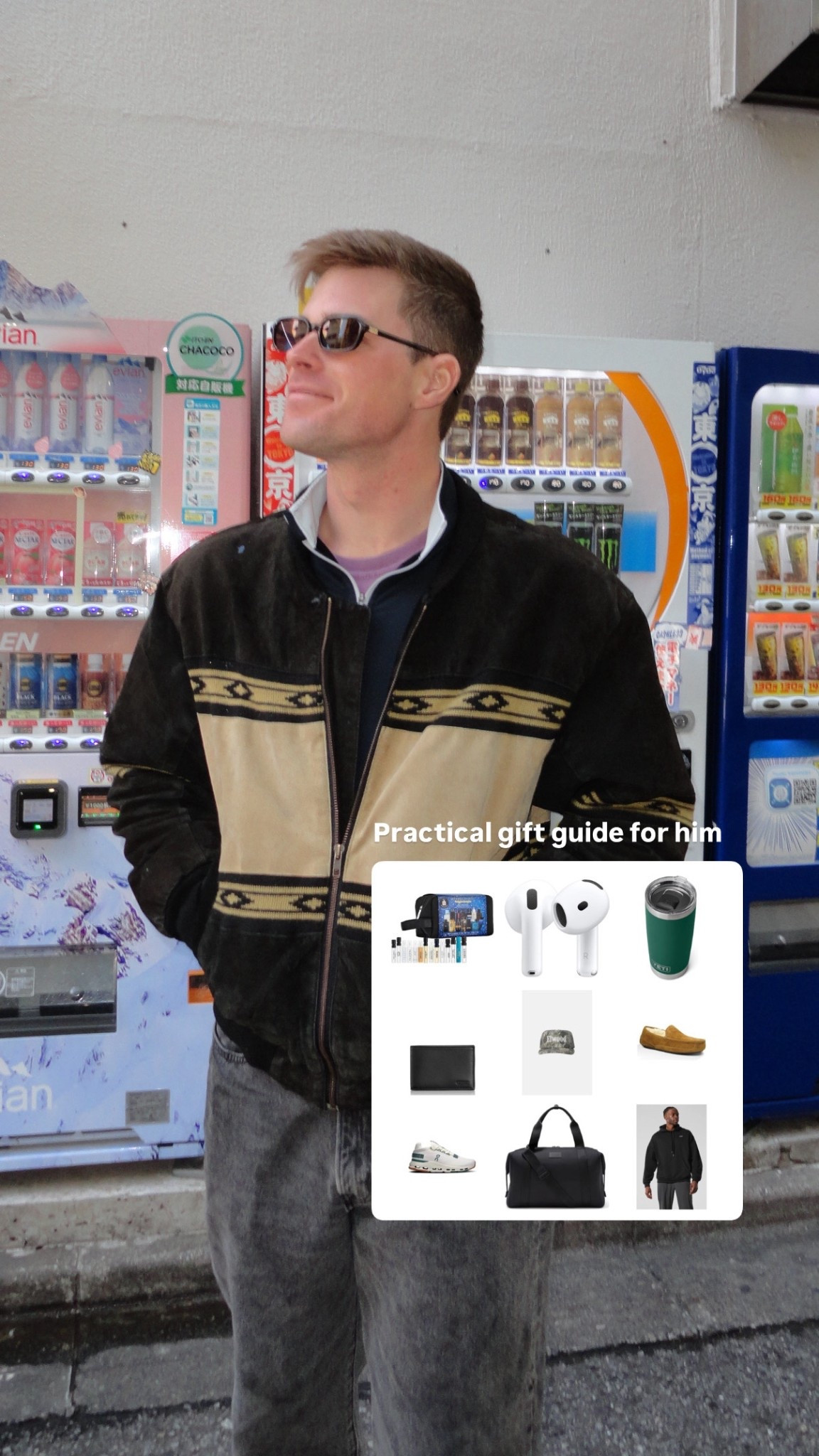 11/20/25 Holiday Gift Guide: For the Man Who Has Everything Practical, intentional gifts he’ll actually use — curated for the guy who’s impossible to shop for. Linked: • Sephora Cologne Sampler Set — he gets to try a bunch of scents + redeem the included voucher for a full-size cologne. Such a good value. • TUMI Leather Wallet — timeless, luxe, and genuinely something every guy needs. • YETI Travel Coffee Mug — durable, masculine, and perfect for the coffee lover. • Ellwood Trucker Hat — effortlessly cool + always a win. • Alo Loungewear Set — elevated basics he’ll want to wear nonstop. • UGG Slippers — men love them just as much as we do. Perfect for home or quick errands. • On Cloud Sneakers — whether he runs, trains, or just likes comfy shoes, these are a hit. • Apple AirPods — a classic gift that never fails. • Dagne Dover Duffel Bag — the ideal travel bag for weekend trips, gym days, or flights. Chris owns and loves so many of these, so they’re very boyfriend-approved. 🙌✨

#LTKMens #LTKGiftGuide #LTKCyberWeek