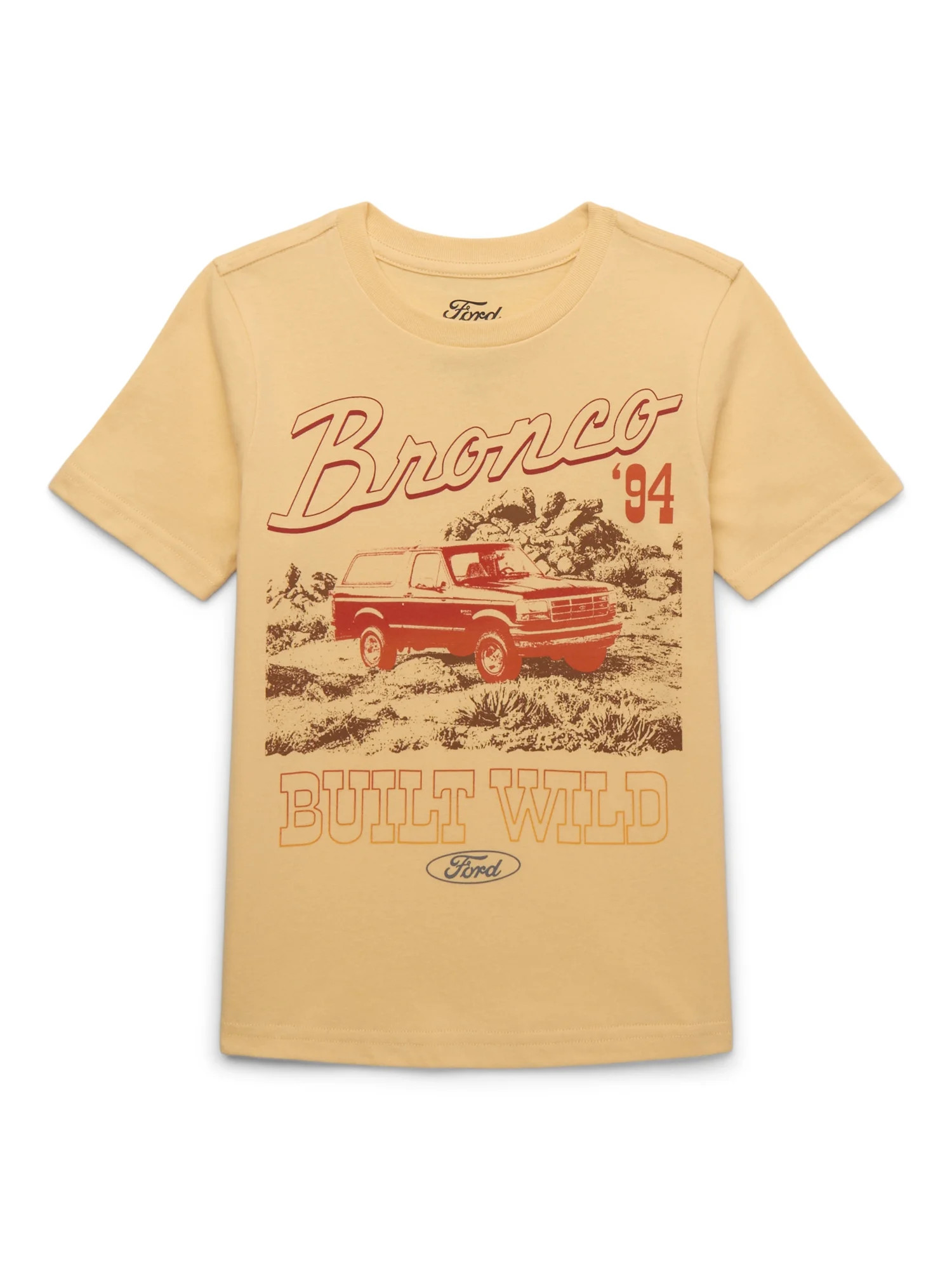 Ford Bronco Boys' Graphic Tee with Short Sleeves, Sizes XS-2XL | Walmart (US)