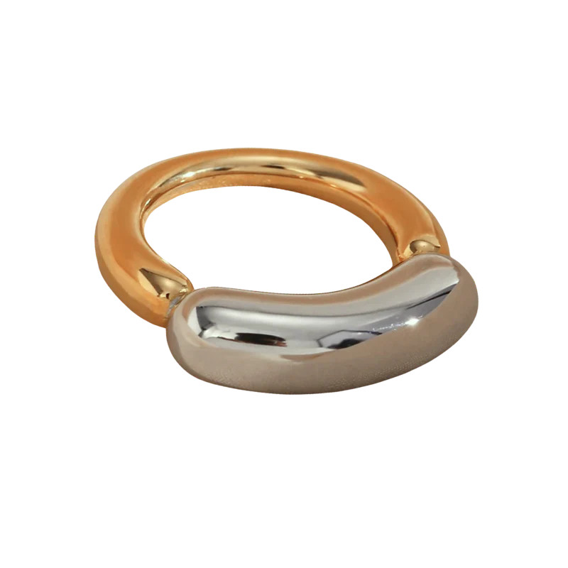 Two-Toned Tube Ring | Kessler Elliott