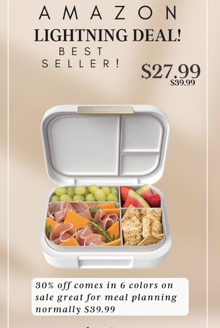 Amazon deal 

Great bento box, perfect adult lunch box
Also a great way to meal plan✔️

Start the new year off right!
Save money pack a healthy lunch✔️

#LTKhome #LTKsalealert #LTKfit