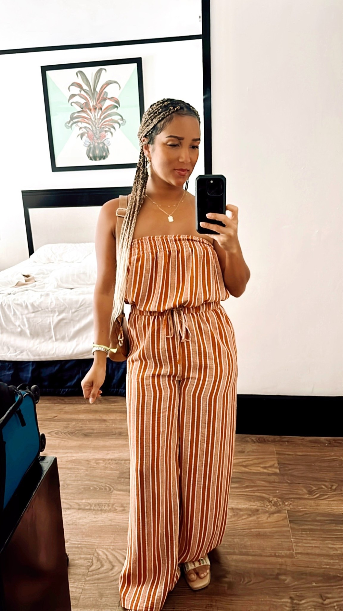 This striped, strapless jumpsuit from Walmart is the answer to sunburned shoulders and sizzling summer days - easy, breezy, and still cute! ☀️

#LTKFindsUnder50 #LTKPetite #LTKSeasonal