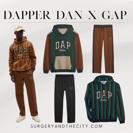 Dapper Dan x Gap collection
Loungewear 

#LTKfamily #LTKkids