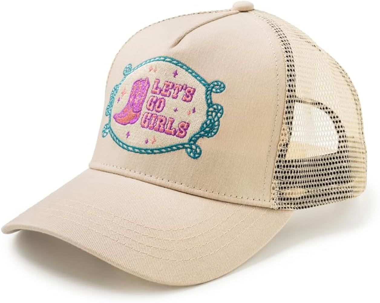 Women's and Men's Classic Cotton Baseball Hat Adjustable Trucker Cap | Amazon (US)